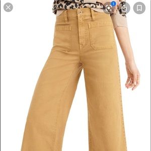 J.Crew Point Sur Wide Leg Crop 28